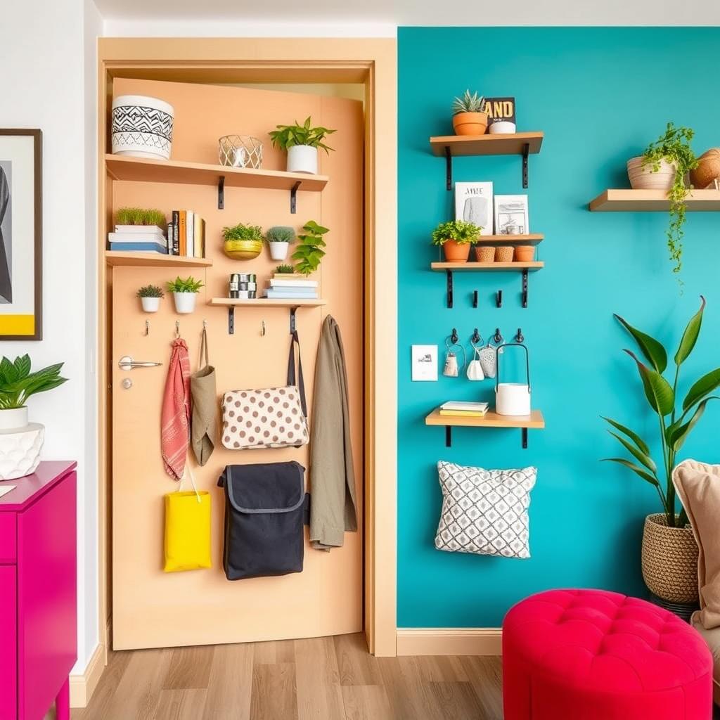 door and wall space optimization